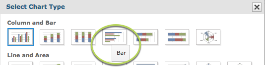 Select bar chart