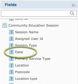 Select Date field