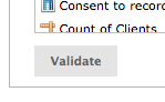 Validate button