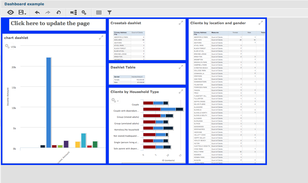 Change Size of Dashboard