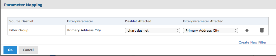 Parameter Mapping dialog box